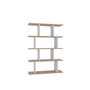 Hanah Home Harmon Estantería Roble y Blanco